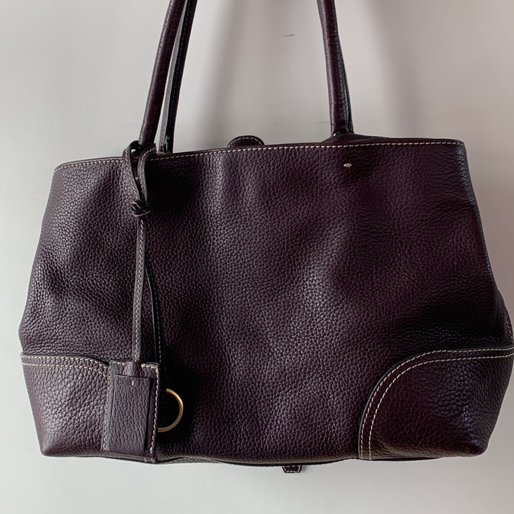 Vintage Dolce & Gabbana Deep Plum Purse - Picture 8 of 10